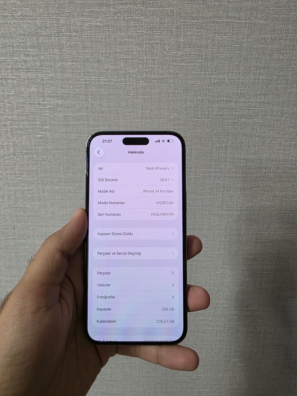 IPhone 14 Pro Max, 256 GB, Deep Purple — Apple iPhone, Digah (9)