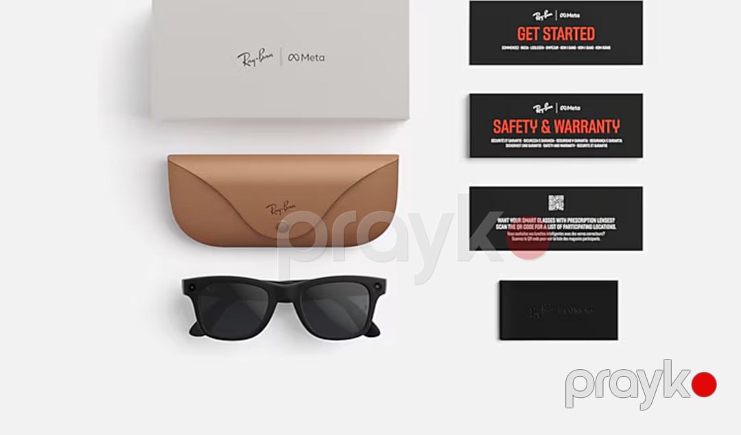 Ray-Ban Meta Wayfarer Gen 2 Shiny Black / Transitions Graph Green — Səs texnikası, Bakı (8)