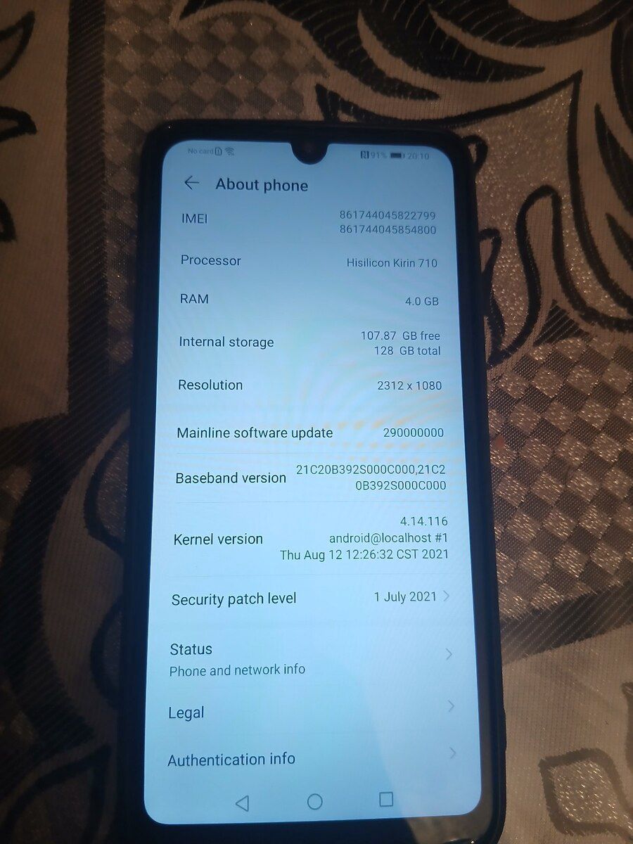 Huawei P30 Lite Midnight Black 128GB/4GB — Smartfonlar, Mingəçevir (5)