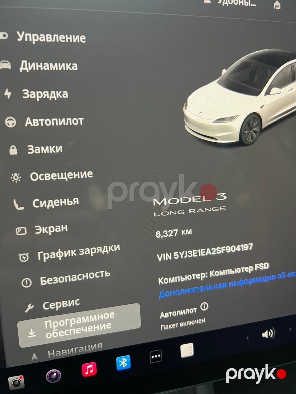Tesla Model 3 Long Range 600 Km Avtomobil ideal vəziyyətdədir. Probeq — Avtomobillər, Göytəpə (8)