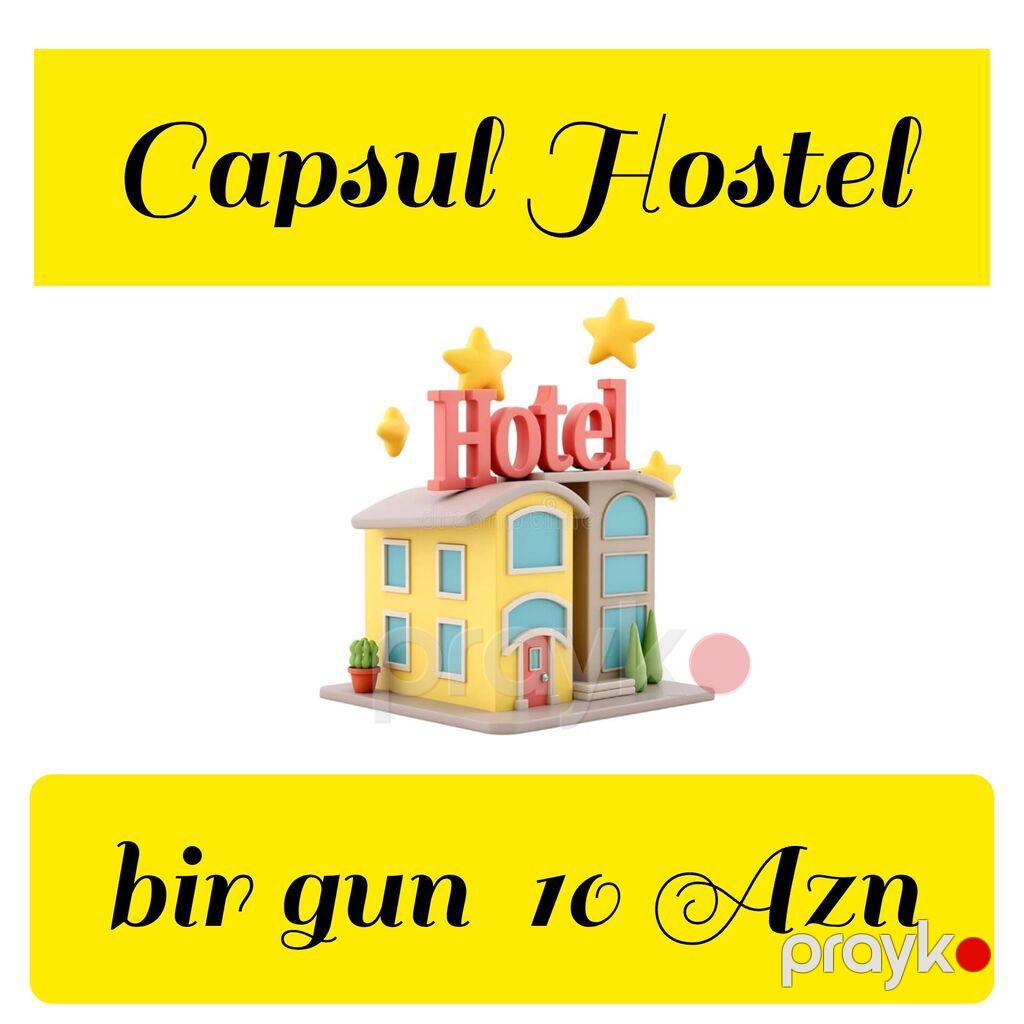 EM Hostel Baku 6 nəferlik ekonom otaqda bir yataq cəmi 6 Azn. Tek — Əmlak, Masazır (2)
