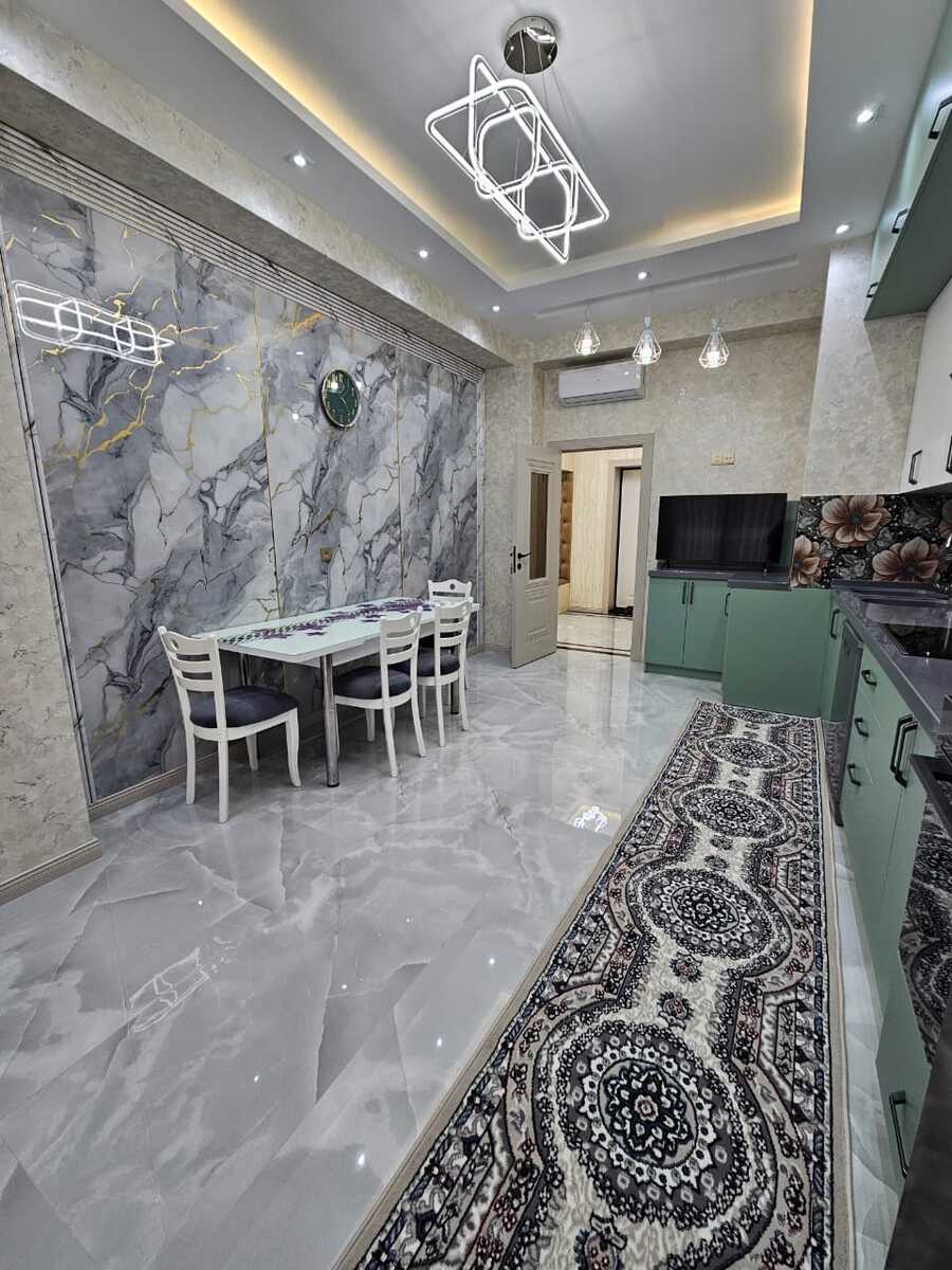İcarəyə verilir 3 otaqlı yeni tikili 135 m² — Mənzil, Bakı (9)