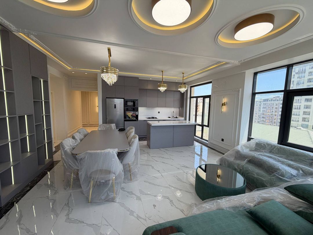 İcarəyə verilir 4 otaqlı yeni tikili 125 m² — Mənzil, Bakı (5)