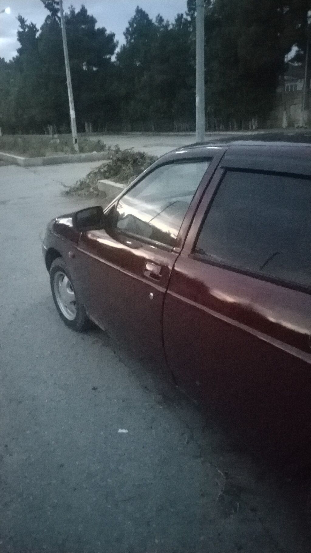 Avtomobil: Lada/VAZ 2110 sedan Rəng: tünd qırmızı (bordo) Yanacaq — Avtomobillər, Xızı (5)