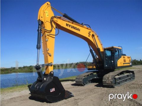 Tırtıllı ekskavator "Hyundai HX380L"