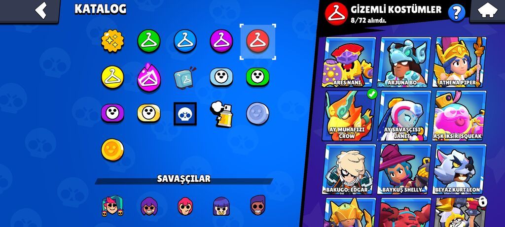 Brawl Stars oyun hesabı – yüksək səviyyəli kosmetiklər və — Gözəllik və sağlamlıq, Xırdalan (5)
