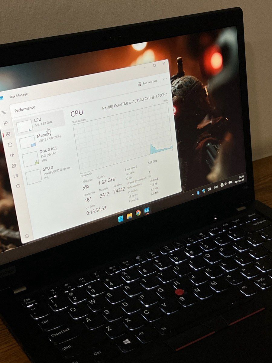 Noutbuk Lenovo ThinkPad T14s Gen 1 Touchscreen FHD — Noutbuklar, Bakı (11)