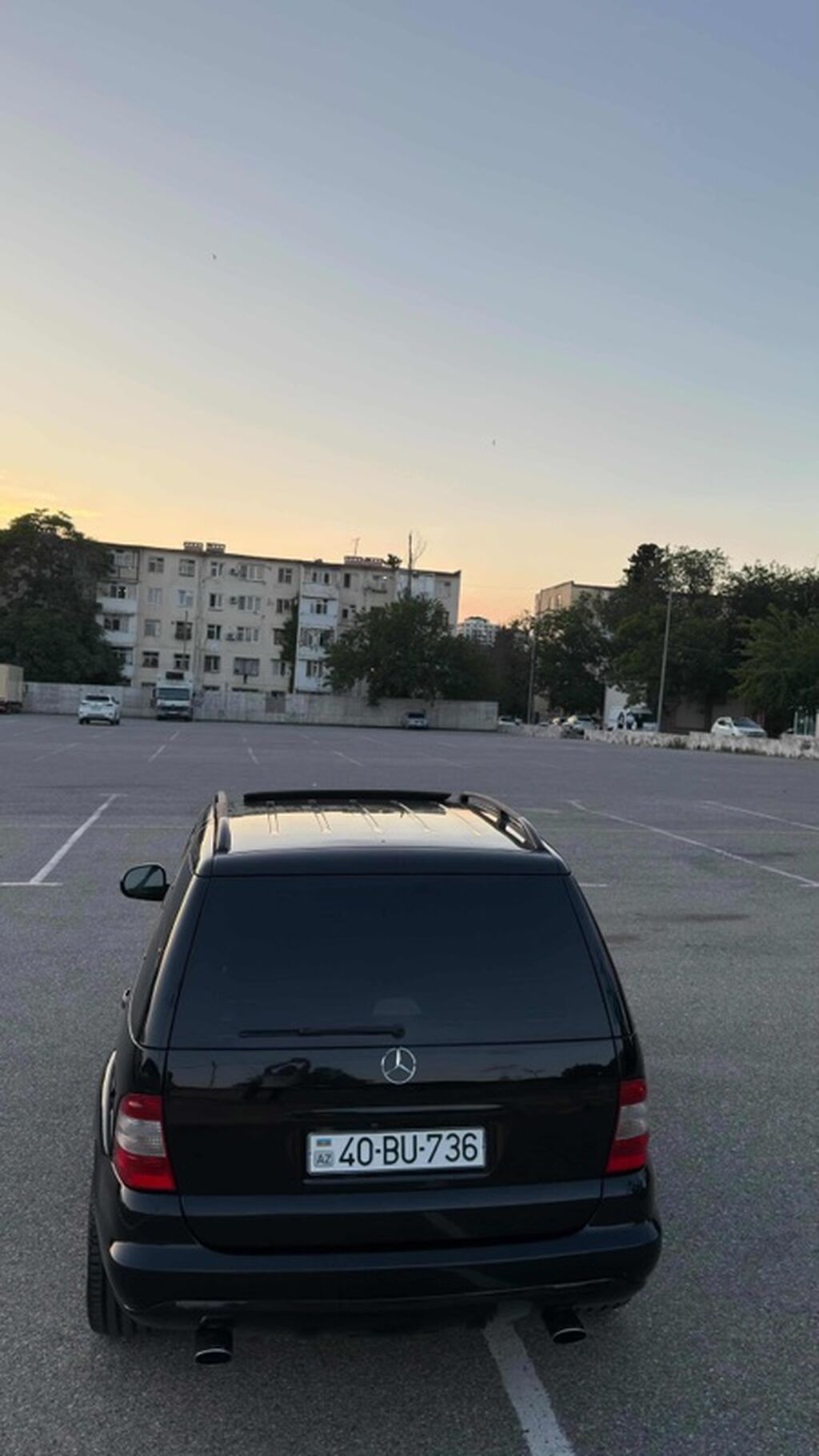 Mercedes-Benz M-Class (W163) SUV - Korpus: qara rəng, 5 qapı, tam — Avtomobillər, Digah (4)