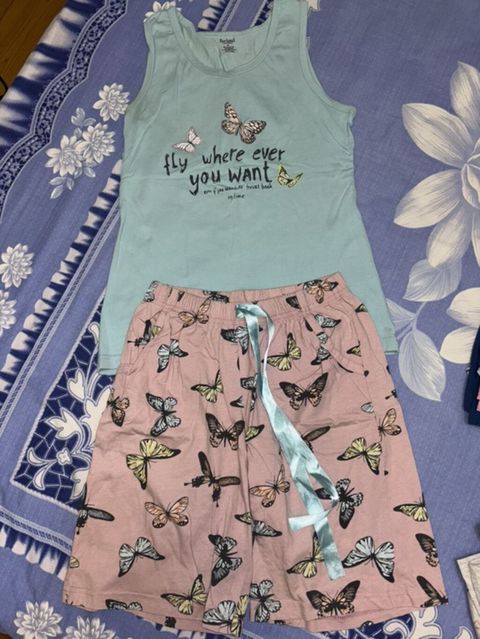 Qadınlar üçün iki hissəli ev geyimi/pijama dəsti - S ölçü Türkiyə — Bakı