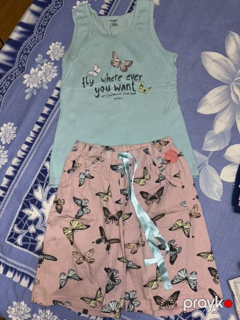 Qadınlar üçün iki hissəli ev geyimi/pijama dəsti - S ölçü Türkiyə — Bakı