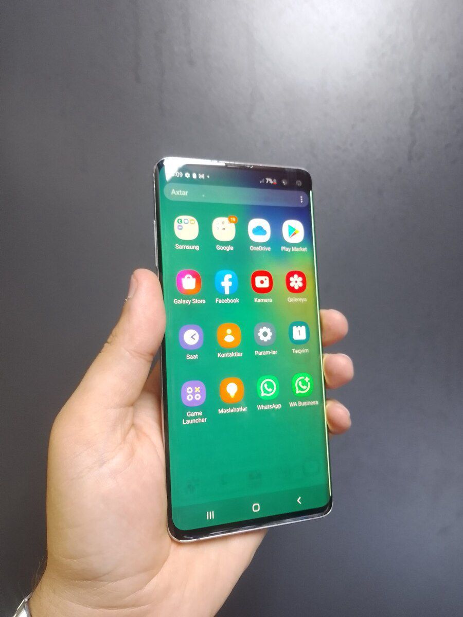 Samsung Galaxy S10+ Ceramic Black 128GB/8GB — Smartfonlar, Bakı (5)