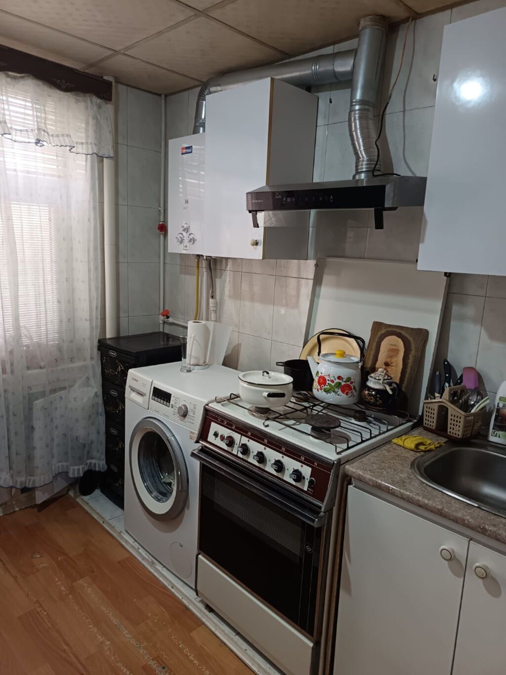 Bakı, Bakıxanov qəs., 3 otaqlı, Köhnə tikili, 70 kv. m — Mənzil, Bakı (7)