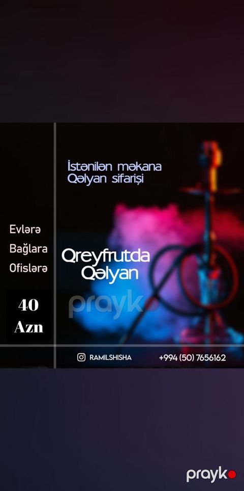Qəlyan sifarişi — Bakı