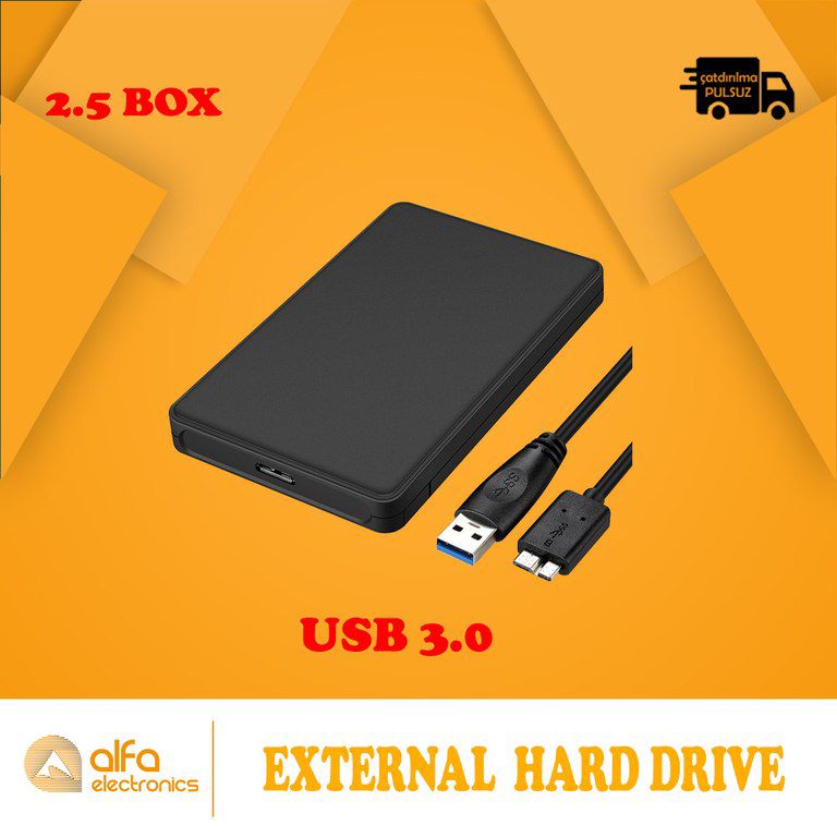 Sərt disk qabları (Hard Disk Box) — Kompüterlər və noutbuklar, Bakı (11)