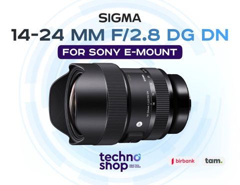 Linza "Sigma 14-24 mm f/2.8 DG DN For Sony E-Mount" — Bakı