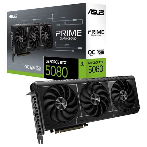 Video kart "ASUS Prıme GeForce RTX 5080 16GB GDDR7 OC Edition" — Bakı