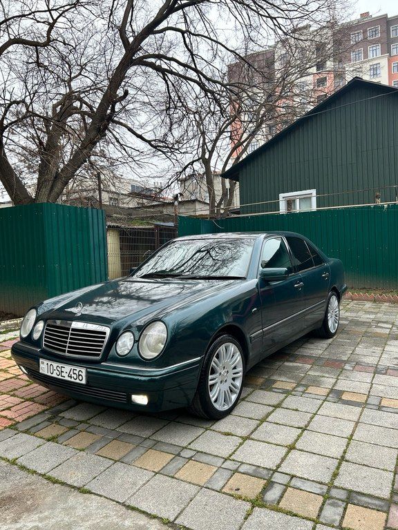 Mercedes E 230, 2.3 L, 1996 il, 387 579 km — Avtomobillər, Bakı (8)