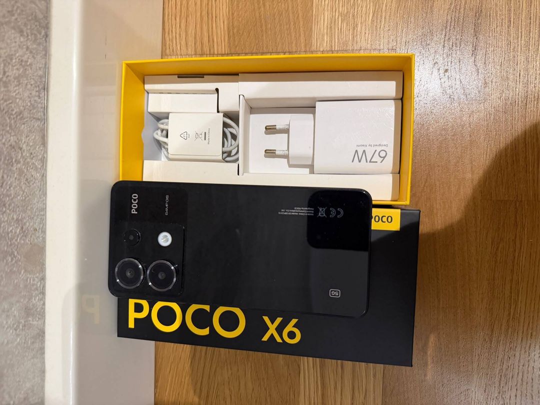 Xiaomi Poco X6 Black 256GB/8GB — Smartfonlar, Bakı (2)