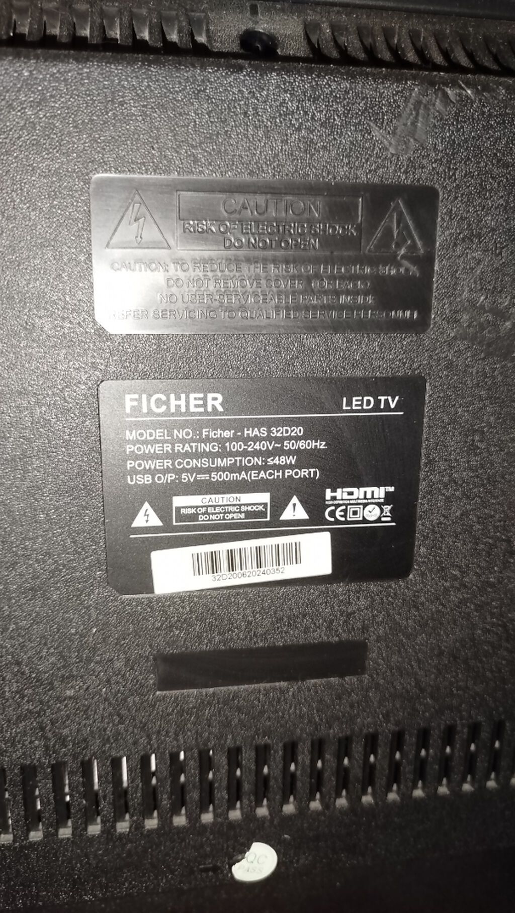 Fisher markali televizordu. Bir ilin televizorudu,her seyi ustunde — Televizorlar, Bakı (8)