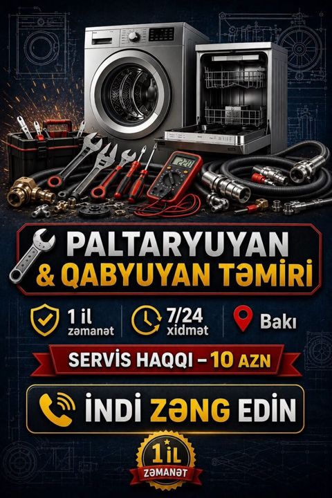 Paltaryuyan təmiri və quraşdırılması
