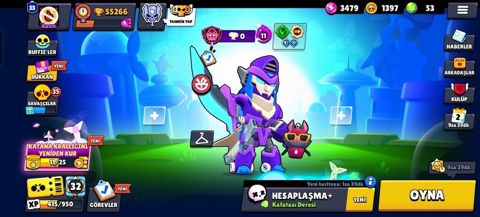 Brawl Stars hesabı 55k 105 karakter 33 prestij kit prestij 2 di bibi — Sumqayıt
