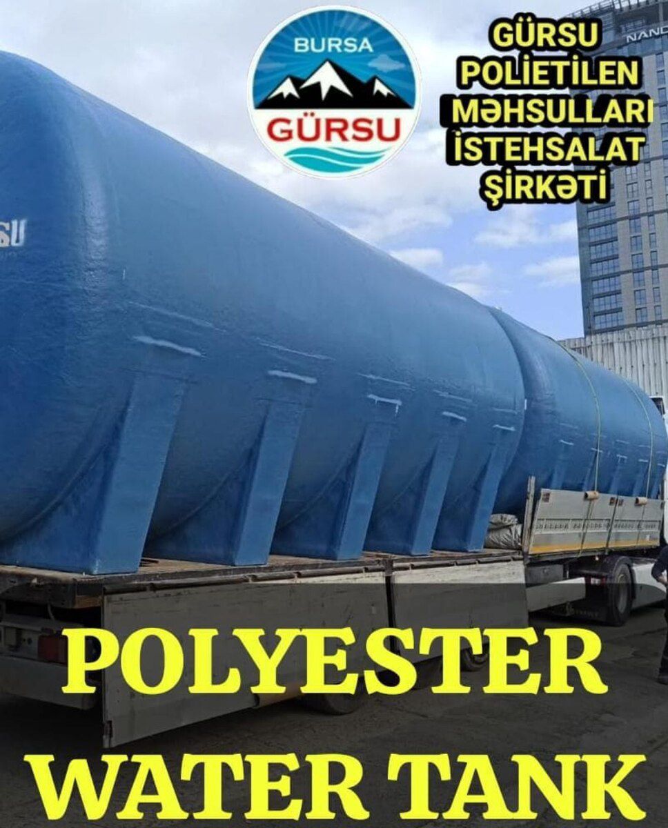 Su çəni — Su çənləri, kanisterləri, bochkalar, Bakı (2)