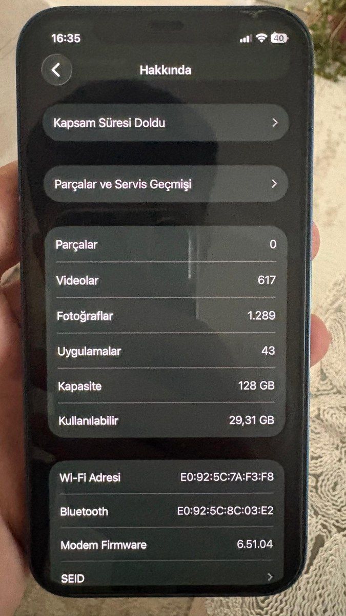 Apple iPhone 12 Blue 128GB/4GB — Smartfonlar, Bakı (8)