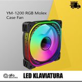Titan MoonLight RGB Molex Fan (Black) — Alfa Electronics — Computers & Laptops