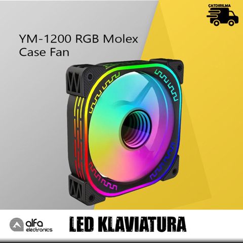 Titan MoonLight RGB Molex Fan (Black)