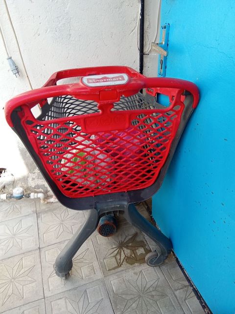 Plastik supermarket/satınalma arabası – Kingsmart brendi - Korpus — Bakı
