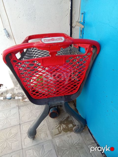 Plastik supermarket/satınalma arabası – Kingsmart brendi - Korpus — Bakı