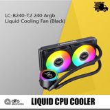 Argb CPU kuler "LovingCool LC-B240-T2 240 Black" — Alfa Electronics — Computers & Laptops