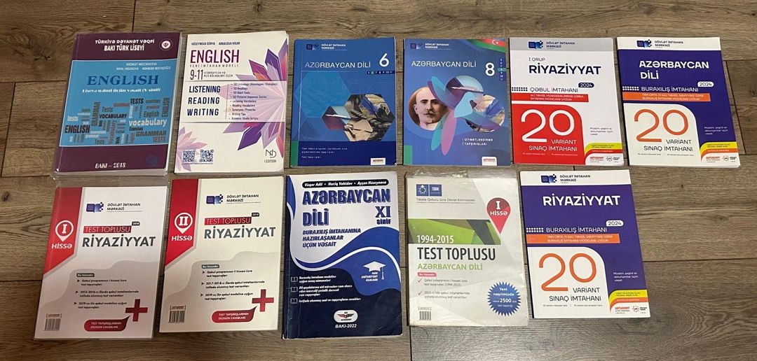 Test topluları və dərslikləri — Məktəb və təhsil malları, Bakı (5)