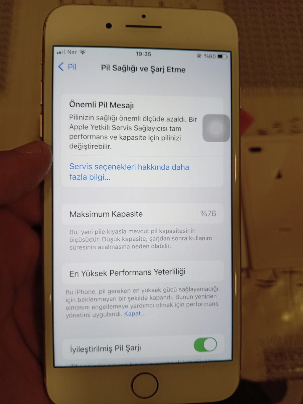 IPhone 8 Plus, 64 GB, Qızılı, Barmaq izi — Apple iPhone, Digah (8)
