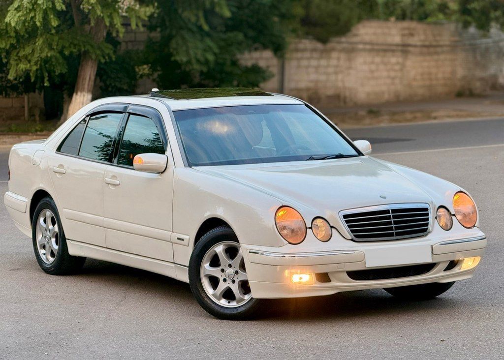Mercedes E 220, 2.2 L, 2000 il, 395 554 km — Avtomobillər, Bakı (5)