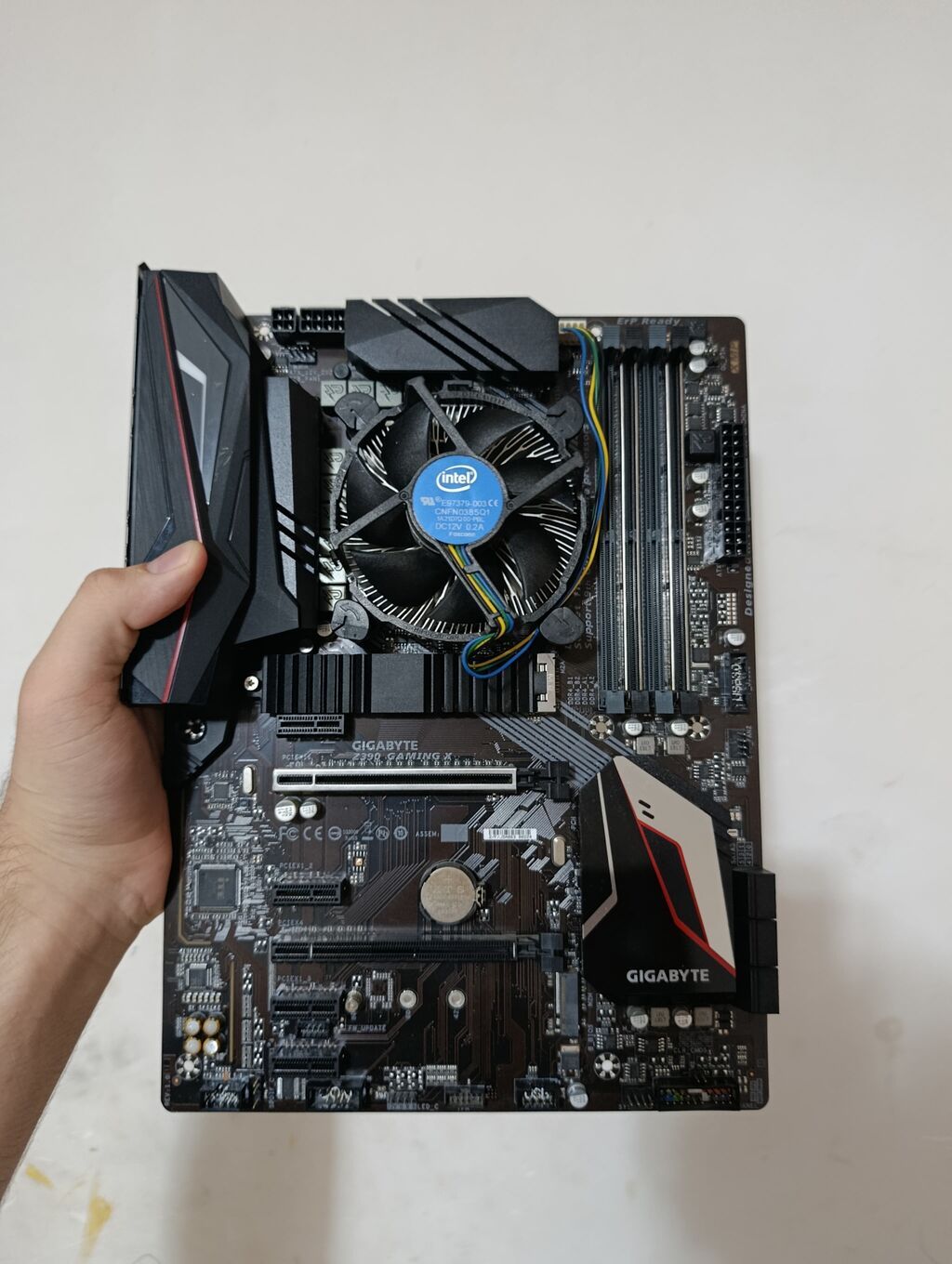 Gıgabyte Z390 Gamıng X anakarti + Intel core i5 9400 Xüsusiyyətlər — Ana platalar, Xırdalan (6)