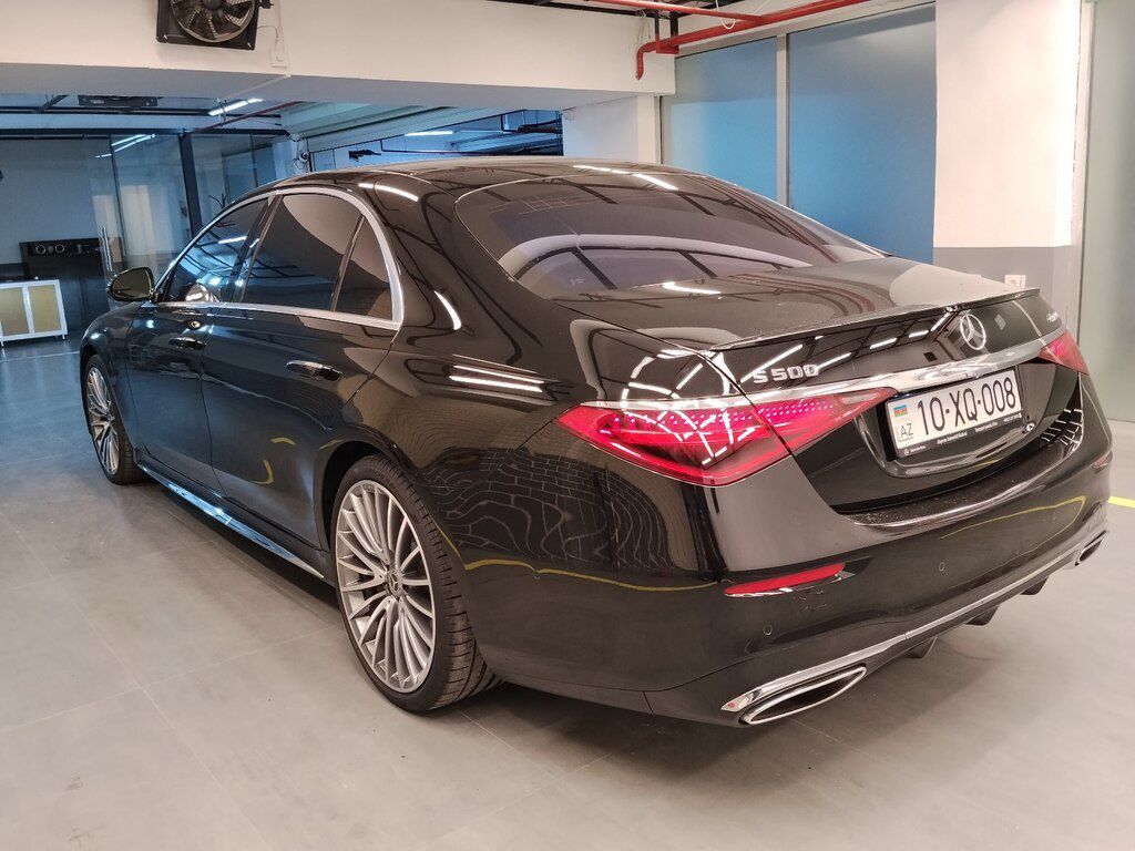 Mercedes S 500 4MATIC, 3.0 L, 2021 il, 101 000 km — Avtomobillər, Bakı (6)