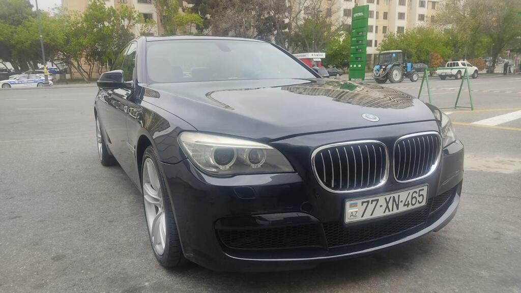 BMW 740, 3.0 L, 2012 il, 203 000 km — Avtomobillər, Bakı (5)