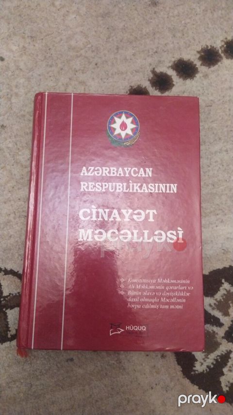 Kitab Cinayət Məcəlləsi — Bakı