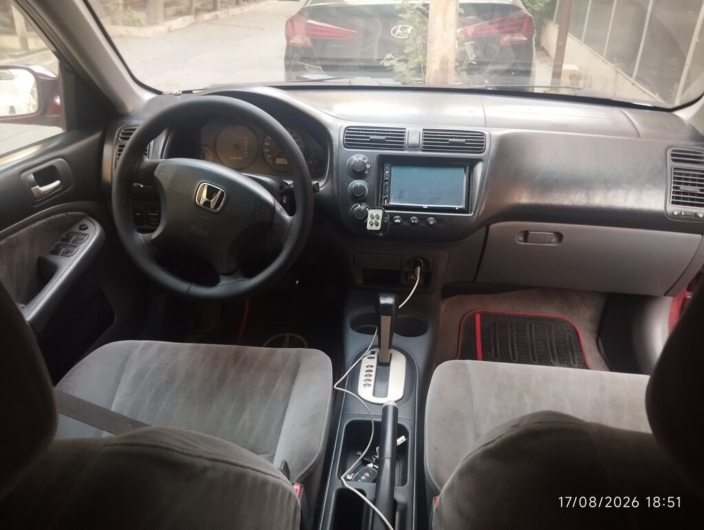 Honda Civic: 1.6 l 2003 il Sedan — Avtomobillər, Bakı (6)