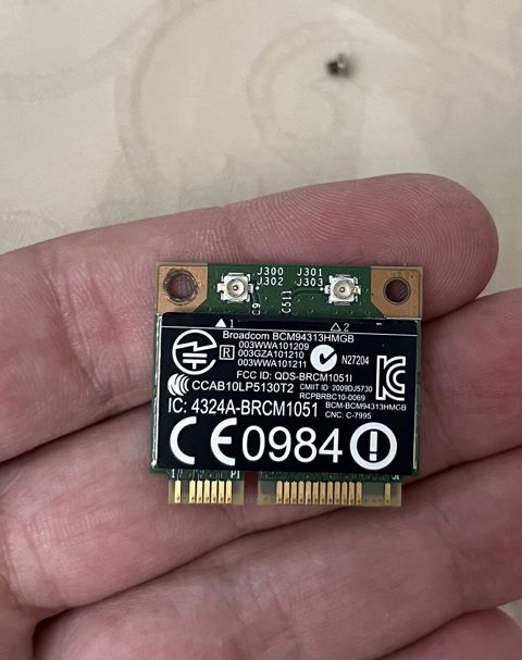 Noutbuk ucun wifi plata. Broadcom BCM94313HMGB — Bakı