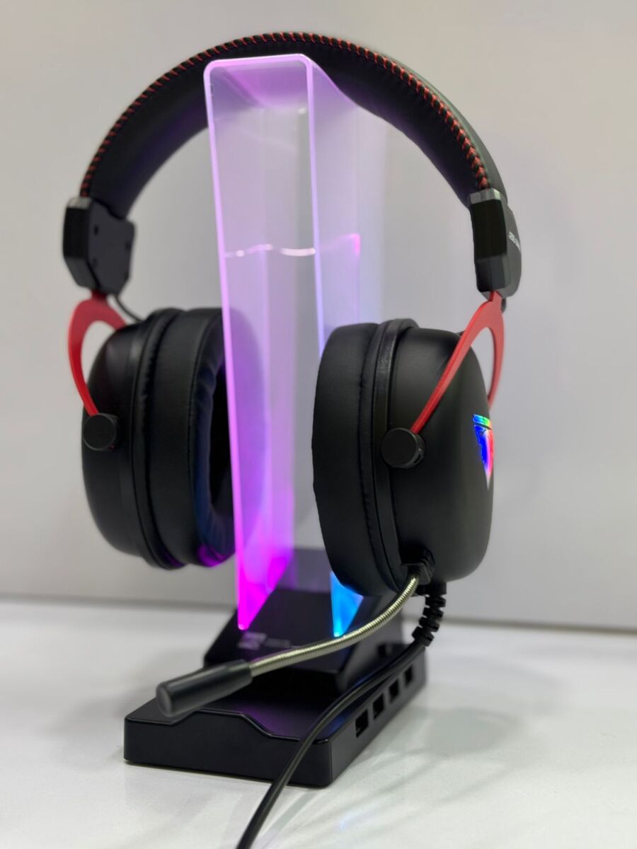 Qulaqlıq "Jedel GH581 USB 7.1 Surround RGB Gaming Headset" — Elektronika, Bakı (5)