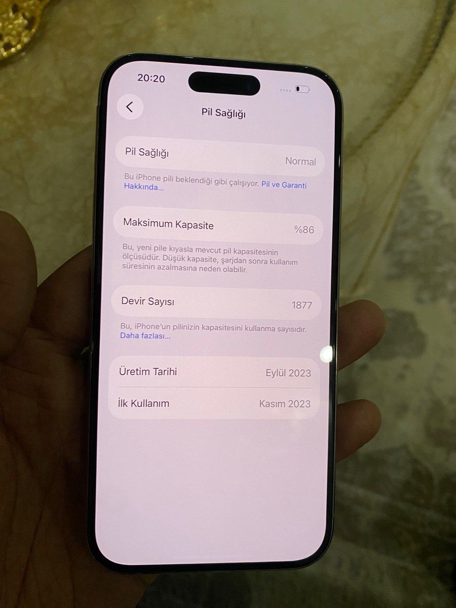 Apple iPhone 15 Pro Natural Titanium 128GB/8GB — Smartfonlar, Bakı (4)