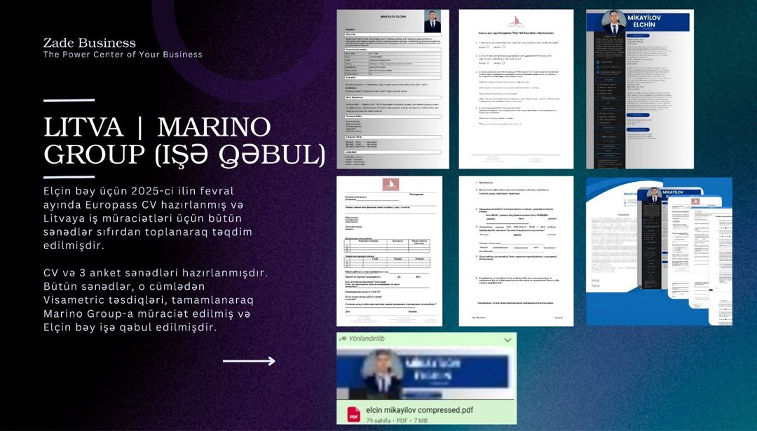 Europass CV-lərin hazırlanması — Reklama, IT, marketing, Bakı (11)