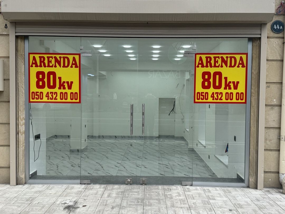 İcarəyə verilir obyekt 80 m² — Əmlak, Bakı (3)
