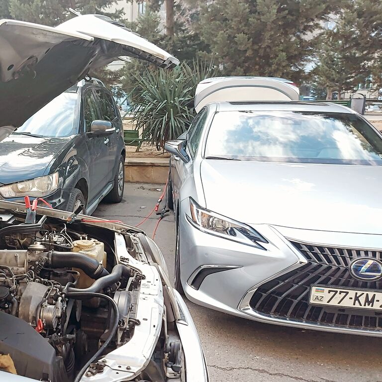 Səyyar Avtomobil Yardım Xidməti — Cərəyan, Yanacaq, Təkər 24/7 — Avtoxidmət və diaqnostika, Bakı (6)
