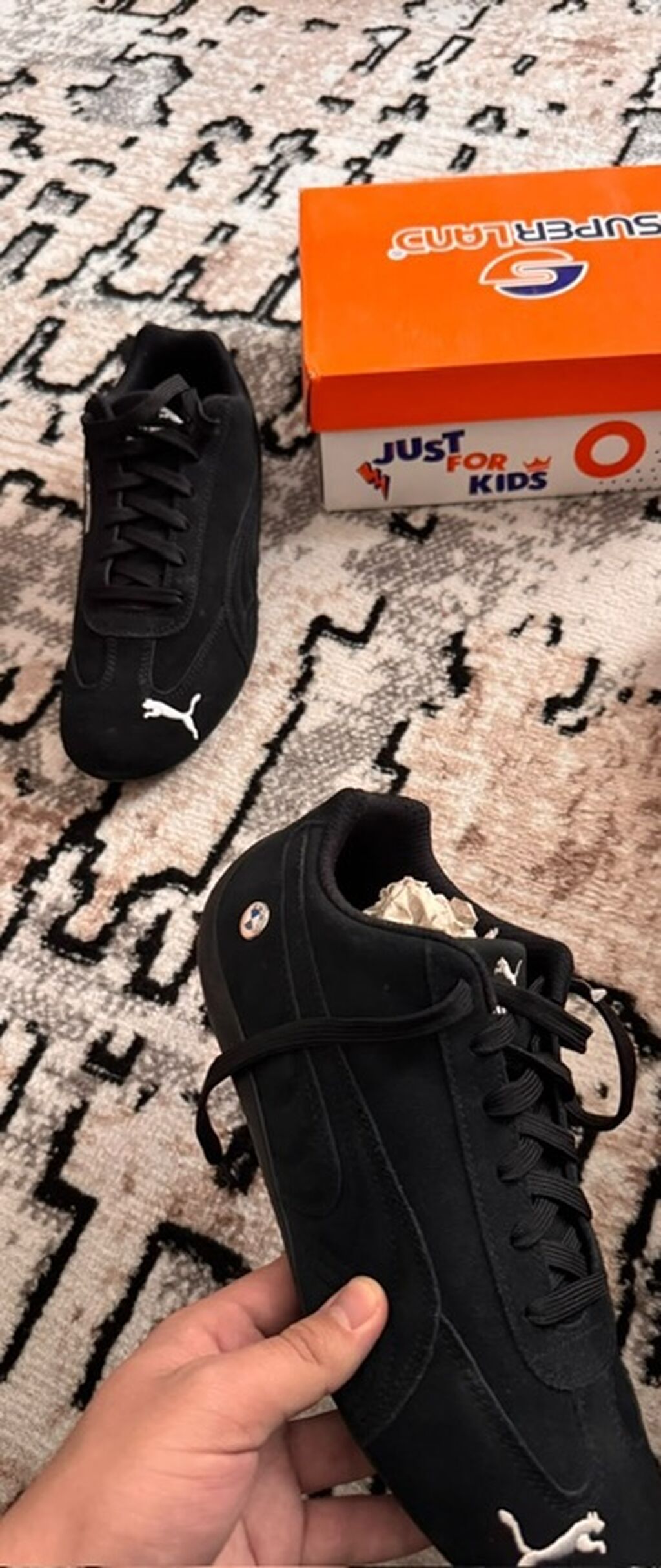 Puma x BMW Motorsport idman ayaqqabısı - Rəng: tam qara - Model — Şəxsi əşyalar, Bakı (4)