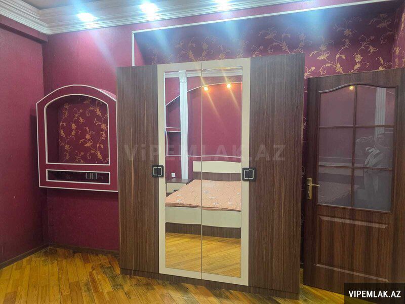 Xətai rayonunda 2 otaqlı Yeni tikili Kirayə verilir, 80 m² — Mənzil, Bakı (4)