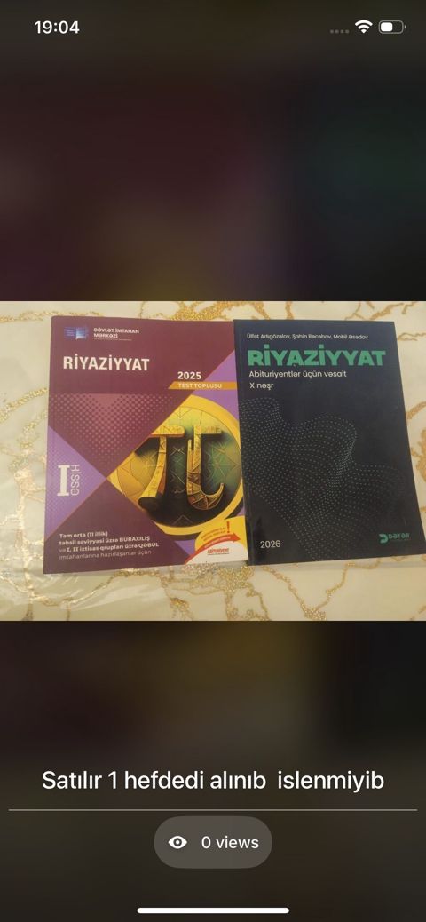 8 manat toplu 13 manat deyer, istifade olunmuyub yeni alinib — Xırdalan