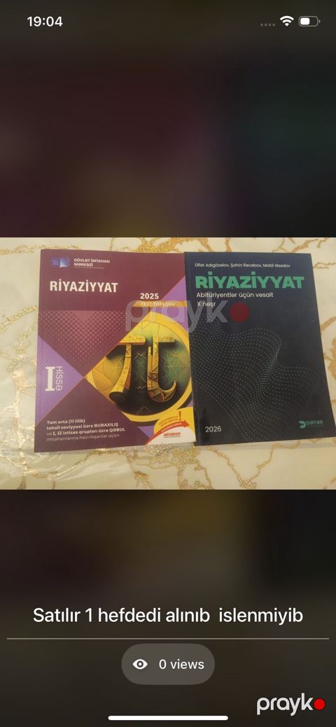 8 manat toplu 13 manat deyer, istifade olunmuyub yeni alinib — Xırdalan